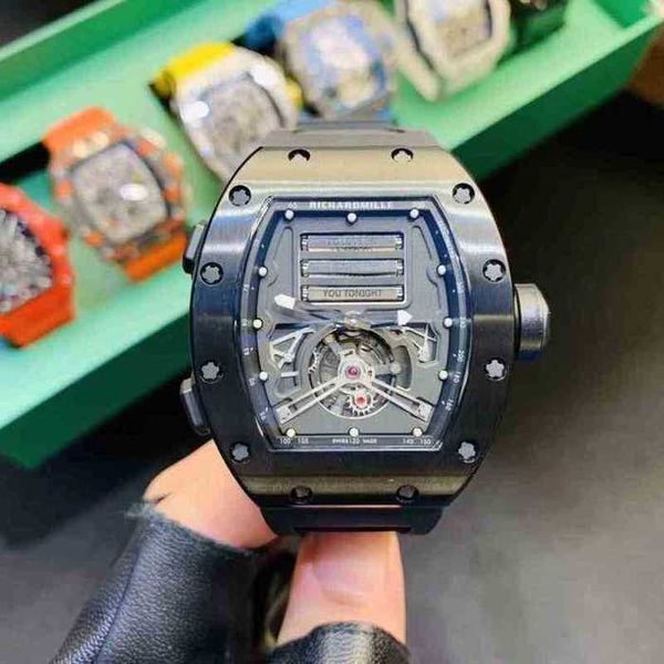 trend luxury mens mechanics watch richa business leisure rm69 automatic mechanical milles fine steel case tape, Black;brown
trend luxury mens mechanics watch richa business leisure rm69 automatic mechanical milles fine steel case tape, Black;brown