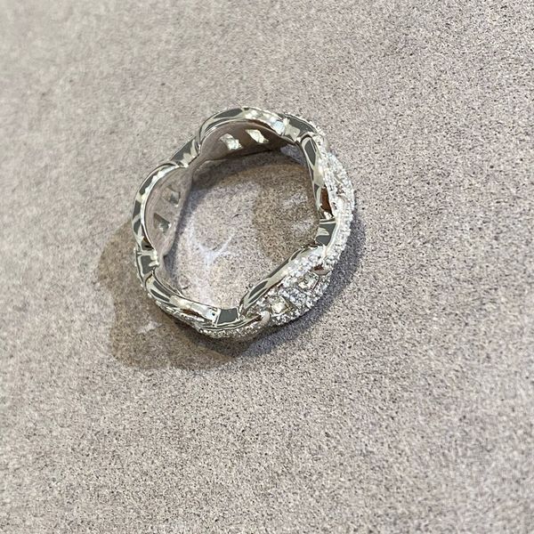 2023 luxury quality charm punk band ring with diamond hollow design have box stamp ps3199, Silver
2023 luxury quality charm punk band ring with diamond hollow design have box stamp ps3199, Silver
