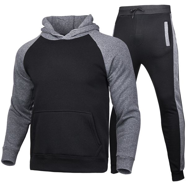 mens tracksuits asian size splicing hoodie sweatshirt and pants autumn winter two pieces sport suits fleece jogging 230223, Gray
mens tracksuits asian size splicing hoodie sweatshirt and pants autumn winter two pieces sport suits fleece jogging 230223, Gray