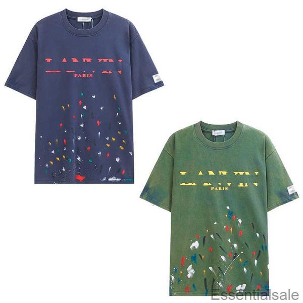 2023 designer men's womens shorts sleeves t shirts lanvins summer t-shirts cotton hand painted luxury splash ink graffiti casual loose, White;black
2023 designer men's womens shorts sleeves t shirts lanvins summer t-shirts cotton hand painted luxury splash ink graffiti casual loose, White;black