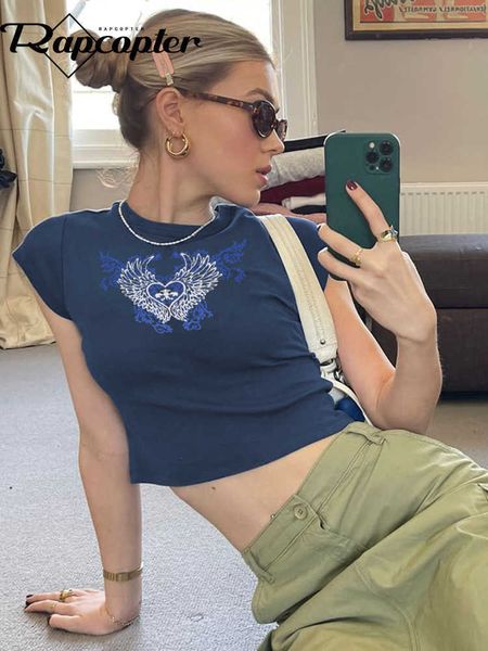 women's t-shirt rapcopter y2k cartton print crop blue cute o neck short sleeve t shirt women retro harajuku basic tee summer chic pullo, White
women's t-shirt rapcopter y2k cartton print crop blue cute o neck short sleeve t shirt women retro harajuku basic tee summer chic pullo, White