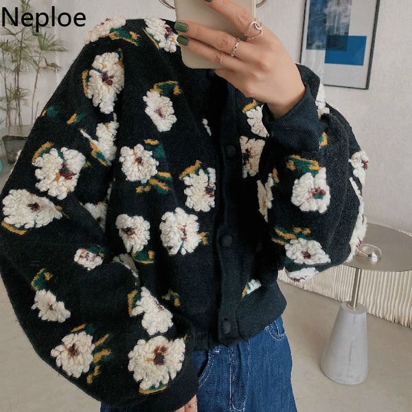 womens jackets neploe floral vintage crop puff sleeve jacket women autumn winter clothes korean fashion coats female outwear 230223, Black;brown
womens jackets neploe floral vintage crop puff sleeve jacket women autumn winter clothes korean fashion coats female outwear 230223, Black;brown
