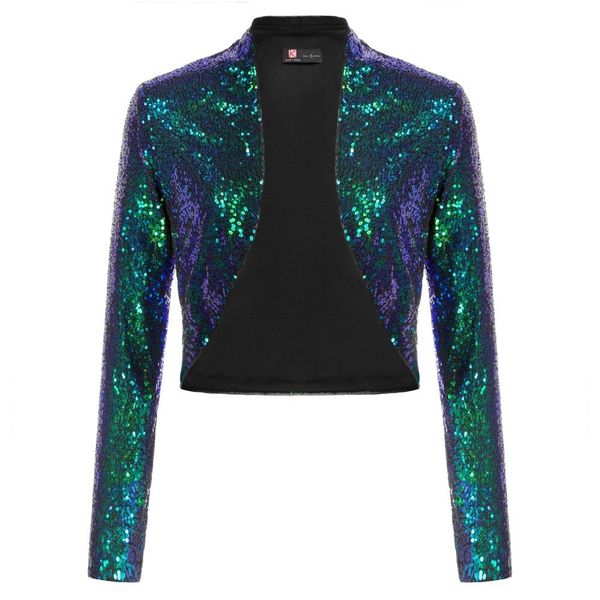 women's jackets kk sequin bolero shrug long sleeve open front sparking sequins short coats elegant female outwear 230223, Black;brown
women's jackets kk sequin bolero shrug long sleeve open front sparking sequins short coats elegant female outwear 230223, Black;brown