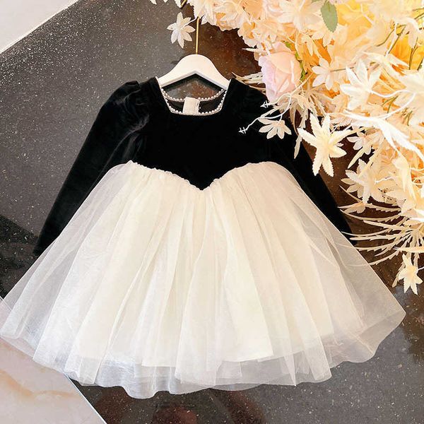 girl's dresses fashion toddler girls long sleeve velvet dresses 2023 spring fall new girl splicing gauze princess party dresses 2-10yrs, Red;yellow
girl's dresses fashion toddler girls long sleeve velvet dresses 2023 spring fall new girl splicing gauze princess party dresses 2-10yrs, Red;yellow