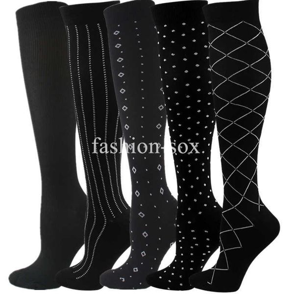5pc socks hosiery men women compression socks knee high 2030 mmhg compression socks sport socks for medical edema diabetes varicose veins so, Black;white
5pc socks hosiery men women compression socks knee high 2030 mmhg compression socks sport socks for medical edema diabetes varicose veins so, Black;white