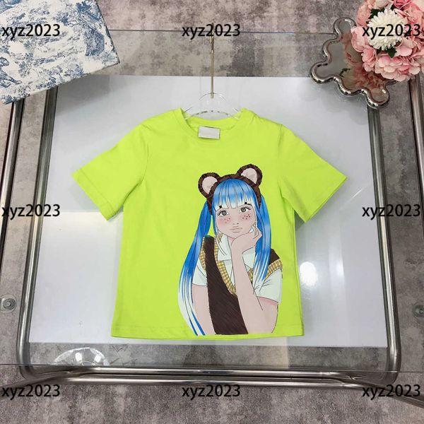 luxury kids short sleeve baby t-shirt child clothing summer blue hair girl print breathable round neck new product size 100-150 cm
luxury kids short sleeve baby t-shirt child clothing summer blue hair girl print breathable round neck new product size 100-150 cm