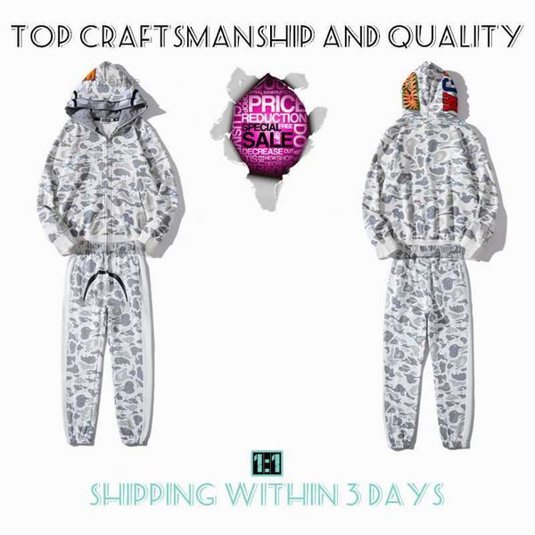 craftsmanship mens hoodies suit hoodie designer jacket shark pullover tiger full zip color harajuku sweatshirt fashion co-branding camouflag, Black
craftsmanship mens hoodies suit hoodie designer jacket shark pullover tiger full zip color harajuku sweatshirt fashion co-branding camouflag, Black