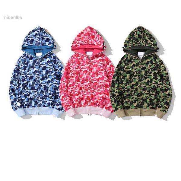 2023 camo zip-front designer men's hoodie camouflage print sweatshirt bathing cardigan hoodies hip hop letters long sleeve plush mens w, Black
2023 camo zip-front designer men's hoodie camouflage print sweatshirt bathing cardigan hoodies hip hop letters long sleeve plush mens w, Black