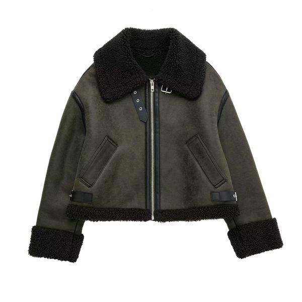 women's jackets norpojin faux leather sheepskin women fall winter warm fleece coats chic lady female clothing 230222, Black;brown
women's jackets norpojin faux leather sheepskin women fall winter warm fleece coats chic lady female clothing 230222, Black;brown