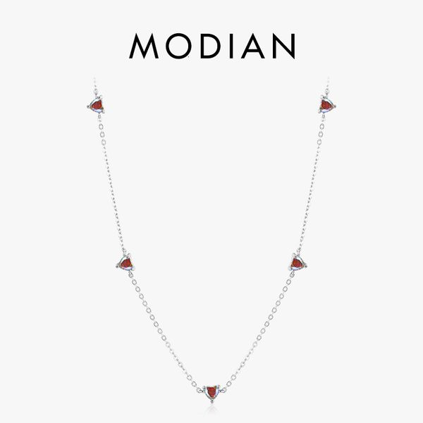 chokers modian real 925 sterling silver colorful zirconia link chain necklace multiple hearts pendant for women wedding fine jewelry 230223, Golden;silver
chokers modian real 925 sterling silver colorful zirconia link chain necklace multiple hearts pendant for women wedding fine jewelry 230223, Golden;silver