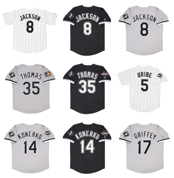frank thomas 2005 world series chicago throwback white sox baseball jersey bo jackson juan uribe paul konerko ken griffey jr. white grey bla, Blue;black
frank thomas 2005 world series chicago throwback white sox baseball jersey bo jackson juan uribe paul konerko ken griffey jr. white grey bla, Blue;black