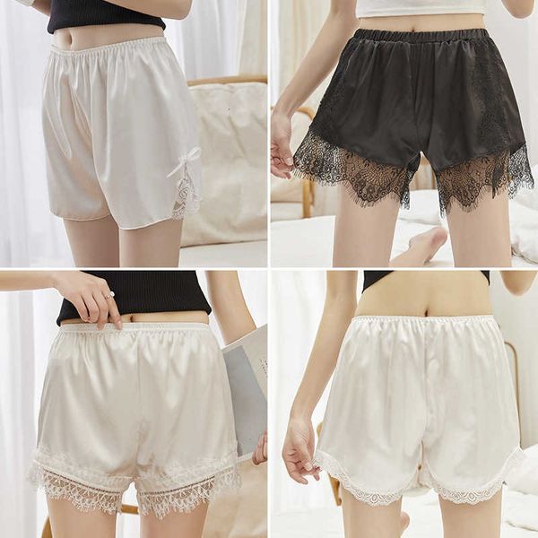 women's safety pants safety women's summer butterfly lace eyelash bottoming wear thin shorts, Black;white
women's safety pants safety women's summer butterfly lace eyelash bottoming wear thin shorts, Black;white