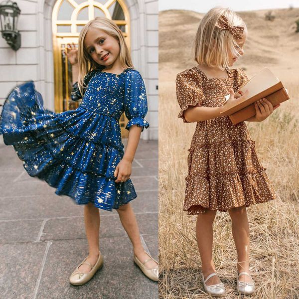 girl's dresses girl dress 7 8 9 10 11 12 yrs 2022 summer short sleeve floral party dress blue square collar puff sleeve princess dresse, Red;yellow
girl's dresses girl dress 7 8 9 10 11 12 yrs 2022 summer short sleeve floral party dress blue square collar puff sleeve princess dresse, Red;yellow