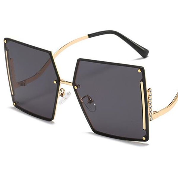 women sunglasses rimless trimming sun glasses anti-uv spectacles personlaity diamond inlay eyeglasses square ornamental, White;black
women sunglasses rimless trimming sun glasses anti-uv spectacles personlaity diamond inlay eyeglasses square ornamental, White;black