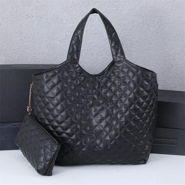 luxury icare maxi shopping bag puffer quilted leather designer handbag removable zipped pouch reusable shoulder toggle closure tote high cap
luxury icare maxi shopping bag puffer quilted leather designer handbag removable zipped pouch reusable shoulder toggle closure tote high cap