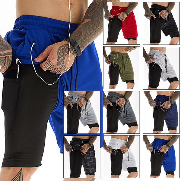 men's shorts summer personalized fashion fast drying leisure fitness 230223, White;black
men's shorts summer personalized fashion fast drying leisure fitness 230223, White;black