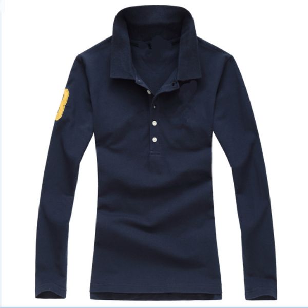 women's blouses shirts summer longsleeved big solid polo shirt casual cotton slim fit tees drop 230223, White
women's blouses shirts summer longsleeved big solid polo shirt casual cotton slim fit tees drop 230223, White