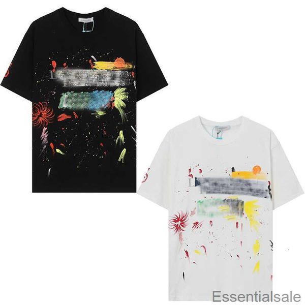 2023 designer mens t-shirts lanvins streetwear tees american high street painted graffiti womens loose short sleeves sweat sports casual clo, White;black
2023 designer mens t-shirts lanvins streetwear tees american high street painted graffiti womens loose short sleeves sweat sports casual clo, White;black