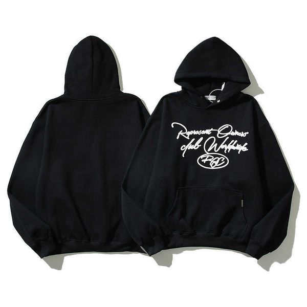 2023 men's and women's hoodies fashion western european brand designer represne correct version of power by autumn winter lettered, Black
2023 men's and women's hoodies fashion western european brand designer represne correct version of power by autumn winter lettered, Black