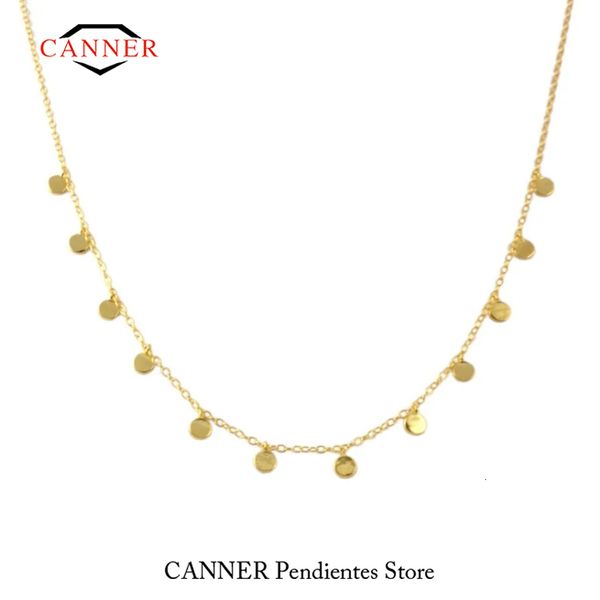 chokers canner 925 sterling silver necklace female gold sequins minimalist ins clavicle chain necklaces for women jewelry 230223, Golden;silver
chokers canner 925 sterling silver necklace female gold sequins minimalist ins clavicle chain necklaces for women jewelry 230223, Golden;silver