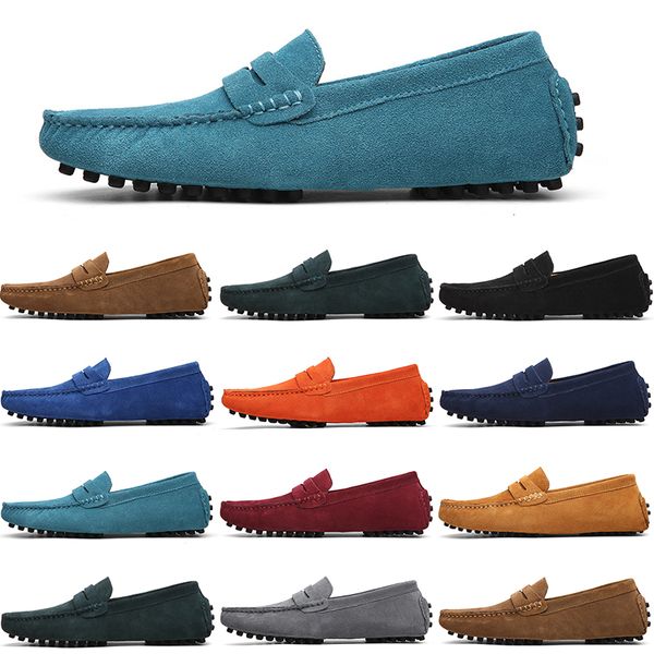 men casual shoes mens slip on lazy suede leather shoe big size 38-47 blue, Black
men casual shoes mens slip on lazy suede leather shoe big size 38-47 blue, Black