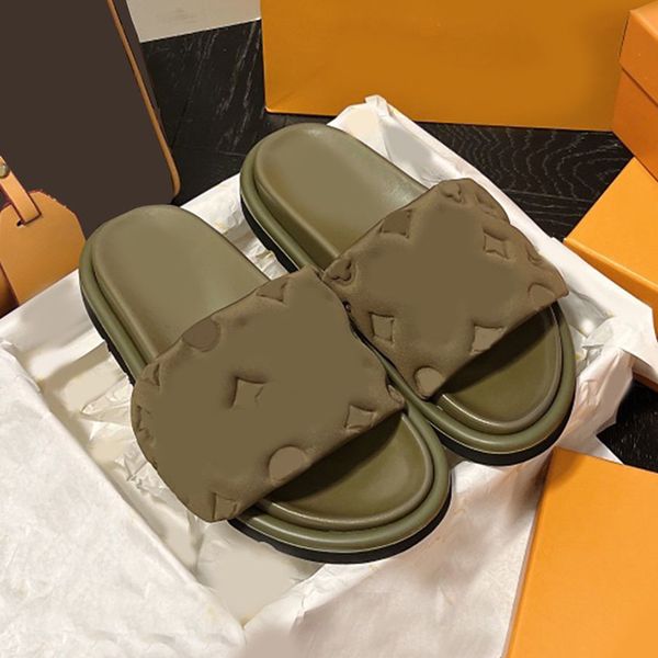 slippers designer sandals pool pillow lvss comfort embossed mules men women triple black pink deep blue luxury summer fashion slides beach i
slippers designer sandals pool pillow lvss comfort embossed mules men women triple black pink deep blue luxury summer fashion slides beach i