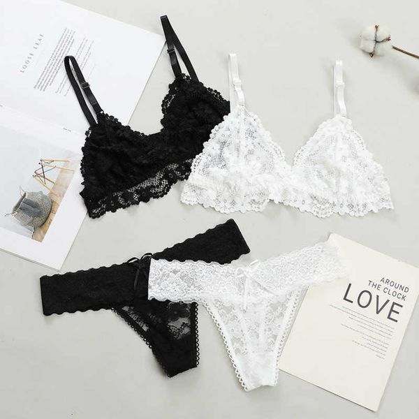 women lace bra briefs set wire lingerie hollow out g-string female transparent seamless intimate underwear, Red;black
women lace bra briefs set wire lingerie hollow out g-string female transparent seamless intimate underwear, Red;black
