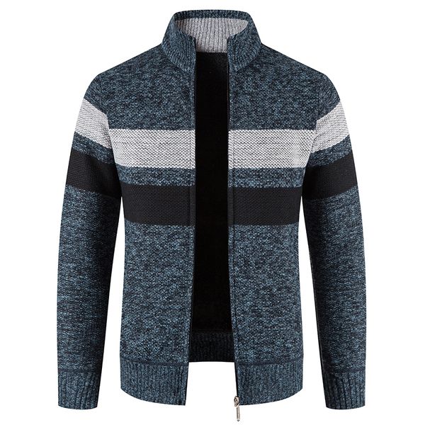 men's sweaters jacket winter windproof long sleeve zipper coats cardigan classical slim fit thick sweater 230223, White;black
men's sweaters jacket winter windproof long sleeve zipper coats cardigan classical slim fit thick sweater 230223, White;black