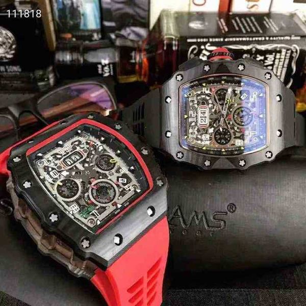 wine luxury mens mechanics watch richa swiss imported male mechanical milles r millerwatch water ghost hollow waterproof luminous student, Black;brown
wine luxury mens mechanics watch richa swiss imported male mechanical milles r millerwatch water ghost hollow waterproof luminous student, Black;brown