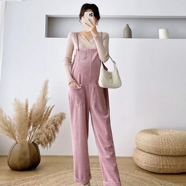 sleep lounge carecode jumpsuit maternity clothes overalls for pregnant women spring autumn knitted sweater corduroy long pants two piece set, White
sleep lounge carecode jumpsuit maternity clothes overalls for pregnant women spring autumn knitted sweater corduroy long pants two piece set, White