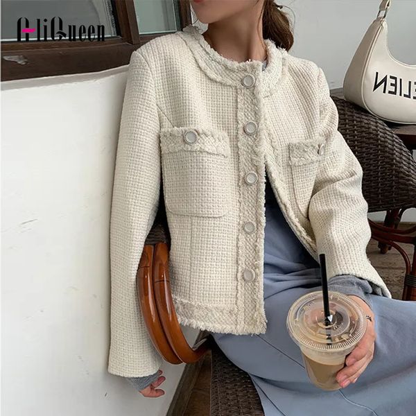 womens jackets women korean long sleeve tassel tweed winter coat outwear elegant female short vintage casual black ladies cropped coats 2302, Black;brown
womens jackets women korean long sleeve tassel tweed winter coat outwear elegant female short vintage casual black ladies cropped coats 2302, Black;brown