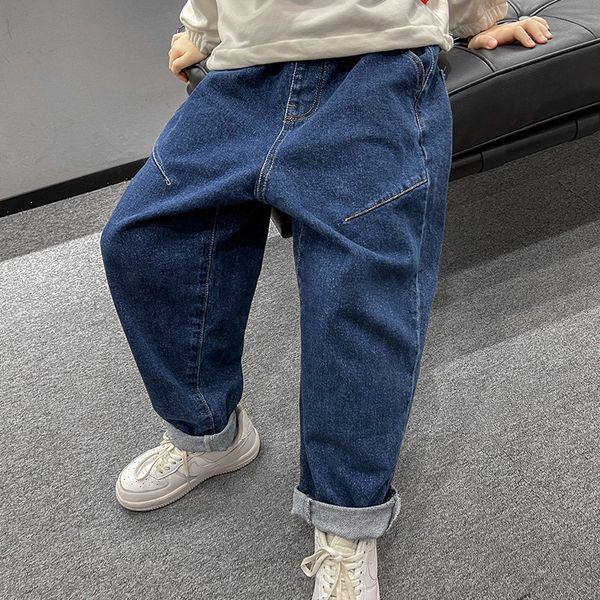 jeans arrivals children's jeans spring autumn mid waist pants for boys casual denim trousers teen boys 5-14years old 230223, Blue
jeans arrivals children's jeans spring autumn mid waist pants for boys casual denim trousers teen boys 5-14years old 230223, Blue