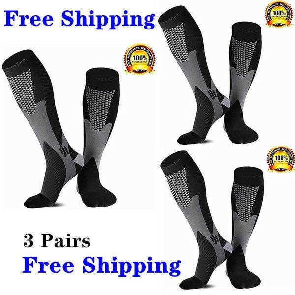 5pc socks hosiery 3 pairs lot pack compression socks fit varicose veins football soccer stockings 30 mmhg men women socks for running cyclin, Black;white
5pc socks hosiery 3 pairs lot pack compression socks fit varicose veins football soccer stockings 30 mmhg men women socks for running cyclin, Black;white