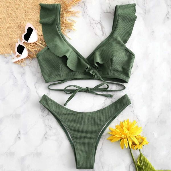 women's swimwear women bikini set ruffled padded swimwear high waist bathing swimsuit beachwear women's swimwear beachweart dropsh, White;black
women's swimwear women bikini set ruffled padded swimwear high waist bathing swimsuit beachwear women's swimwear beachweart dropsh, White;black