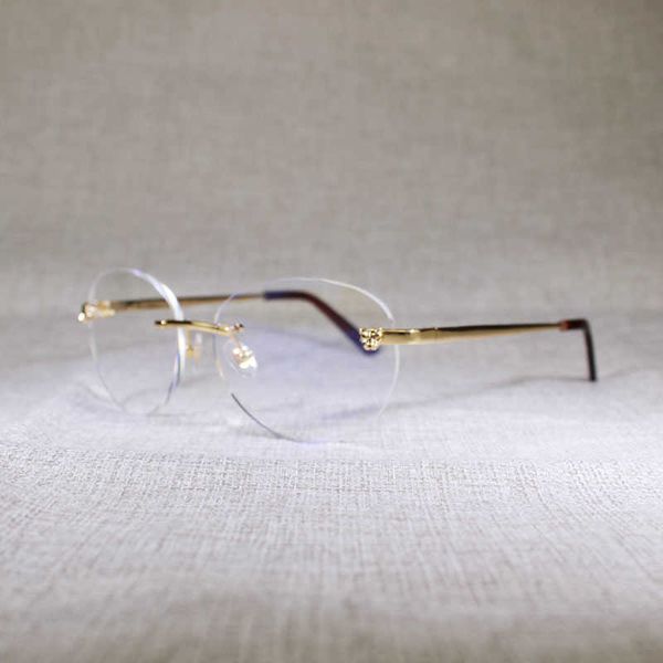 vintage leopard style rimless sunglasses men square shade metal frame clear glasses women for beaching eyewear accessories new fashion facto, White;black
vintage leopard style rimless sunglasses men square shade metal frame clear glasses women for beaching eyewear accessories new fashion facto, White;black