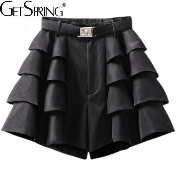 women s shorts getspring women high waist black wide leg skirts fashion all match loose ladies autumn spring 230223, White;black
women s shorts getspring women high waist black wide leg skirts fashion all match loose ladies autumn spring 230223, White;black