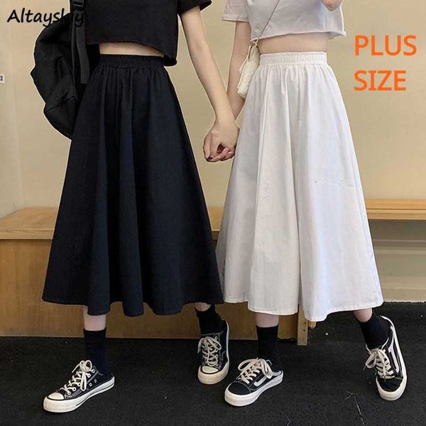 skirts solid skirts women mid-calf length japanese style cool leisure chic all-match summer female bottom harajuku simple new l230224, Black
skirts solid skirts women mid-calf length japanese style cool leisure chic all-match summer female bottom harajuku simple new l230224, Black