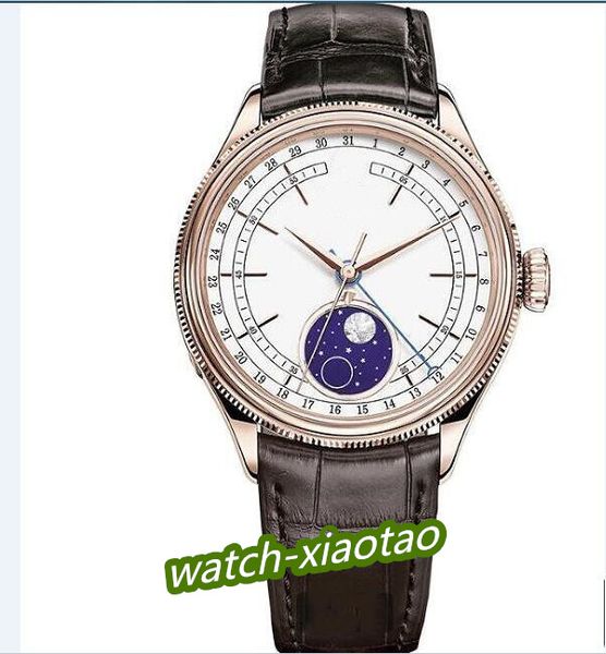 luxury mens watch moonphase rose gold white dial 39mm automatic mechanical movement sapphire crystal brown leather strap factory made, Slivery;brown
luxury mens watch moonphase rose gold white dial 39mm automatic mechanical movement sapphire crystal brown leather strap factory made, Slivery;brown