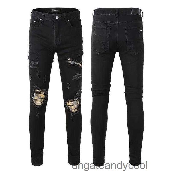 washed slimming 2023 pants amirs foot denim knife-cut jeans patch designer small pants black man new high street jeans men's trousers t, Blue
washed slimming 2023 pants amirs foot denim knife-cut jeans patch designer small pants black man new high street jeans men's trousers t, Blue
