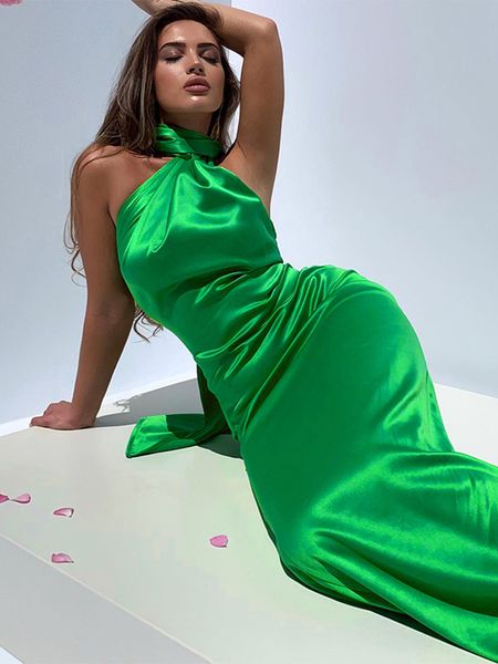 casual dresses halter backless satin long women fashion sleeveless scarf split elegant club party evening dress 230224, Black;gray
casual dresses halter backless satin long women fashion sleeveless scarf split elegant club party evening dress 230224, Black;gray