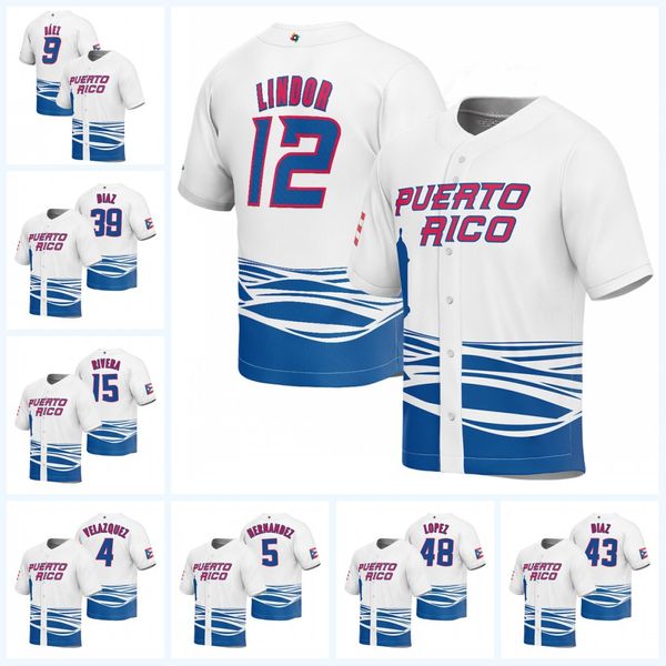 team puerto rico 2023 wbc wbc baseball jerseys francisco lindor world baseball classic javier baez edwin diaz jose berrios enrique hernandez, Blue;black
team puerto rico 2023 wbc wbc baseball jerseys francisco lindor world baseball classic javier baez edwin diaz jose berrios enrique hernandez, Blue;black