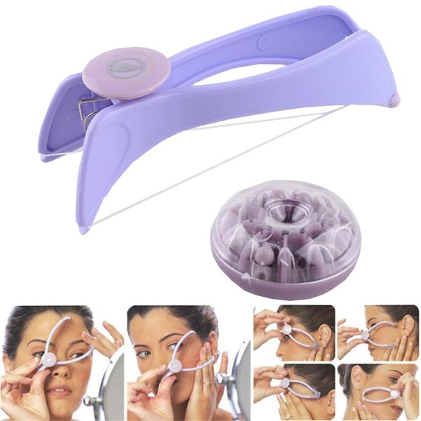 women hair removal epilator mini facial hair remover spring threading face defeatherer for cheeks eyebrow diy makeup beauty tool, Brown
women hair removal epilator mini facial hair remover spring threading face defeatherer for cheeks eyebrow diy makeup beauty tool, Brown