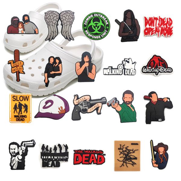 bag parts accessories american tv pins croc charms walking dead 20 pieces shoe decoration for bracelet charm birthday gifts supplies wholesa, Black
bag parts accessories american tv pins croc charms walking dead 20 pieces shoe decoration for bracelet charm birthday gifts supplies wholesa, Black
