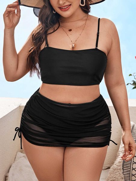 women's swimwear high waist swimsuit women with skirt 2022 large size bikinis push up swimwear female solid bathing suit beach wear swi, White;black
women's swimwear high waist swimsuit women with skirt 2022 large size bikinis push up swimwear female solid bathing suit beach wear swi, White;black