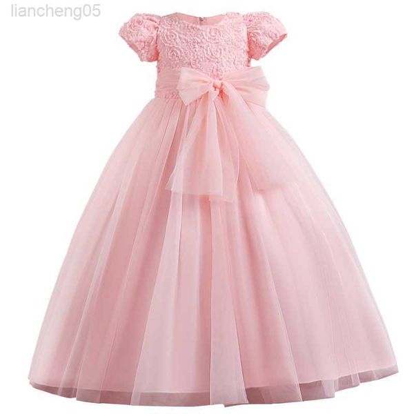girl's dresses 3-12t children's princess birthday party long dress girl rose embroidered fluffy dress graduation formal communion, Red;yellow
girl's dresses 3-12t children's princess birthday party long dress girl rose embroidered fluffy dress graduation formal communion, Red;yellow