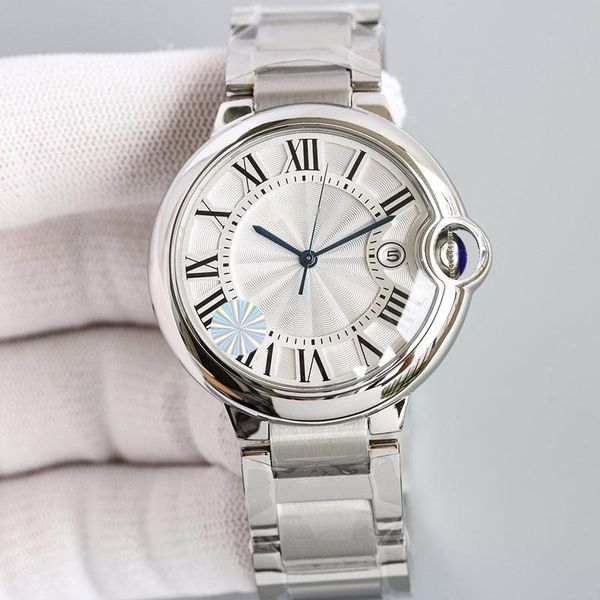 Mens Watch Automatic Mechanical Movement Watches 36mm 42mm Classic Wristwatches Silver Strap Stainless Steel 904L Life Waterproof Wristwatch Montre De Luxe, Color1
Mens Watch Automatic Mechanical Movement Watches 36mm 42mm Classic Wristwatches Silver Strap Stainless Steel 904L Life Waterproof Wristwatch Montre De Luxe, Color1