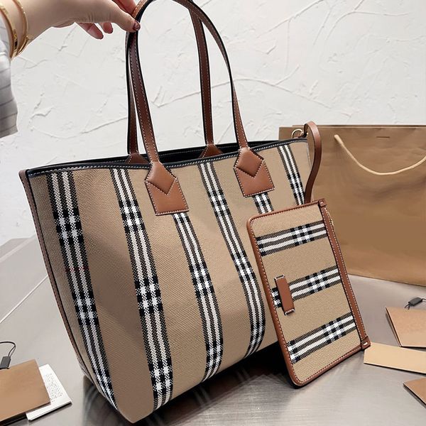 classic check shopping bag canvas handbag purse large capacity tote bags wallet tartan patchwork color inside fashion letter women weekender
classic check shopping bag canvas handbag purse large capacity tote bags wallet tartan patchwork color inside fashion letter women weekender