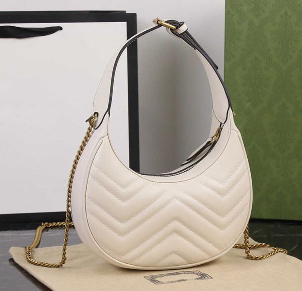 half moon bag shoulder bags clutch purse handbag fashion thread chain crossbody wallet gold hardware letter cowhide genuine leather axillary
half moon bag shoulder bags clutch purse handbag fashion thread chain crossbody wallet gold hardware letter cowhide genuine leather axillary