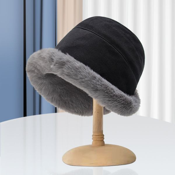 wide brim hats bucket hats winter plus velvet lamb hair female bucket hat street shooting casual wide brim warm plush pot hat for internet c, Blue;gray
wide brim hats bucket hats winter plus velvet lamb hair female bucket hat street shooting casual wide brim warm plush pot hat for internet c, Blue;gray