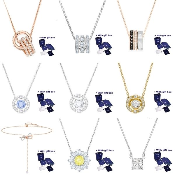 chokers swa jewelry smart heart necklace enhances girls temperament suitable for holiday gifts delivery of gift boxes 230223, Golden;silver
chokers swa jewelry smart heart necklace enhances girls temperament suitable for holiday gifts delivery of gift boxes 230223, Golden;silver